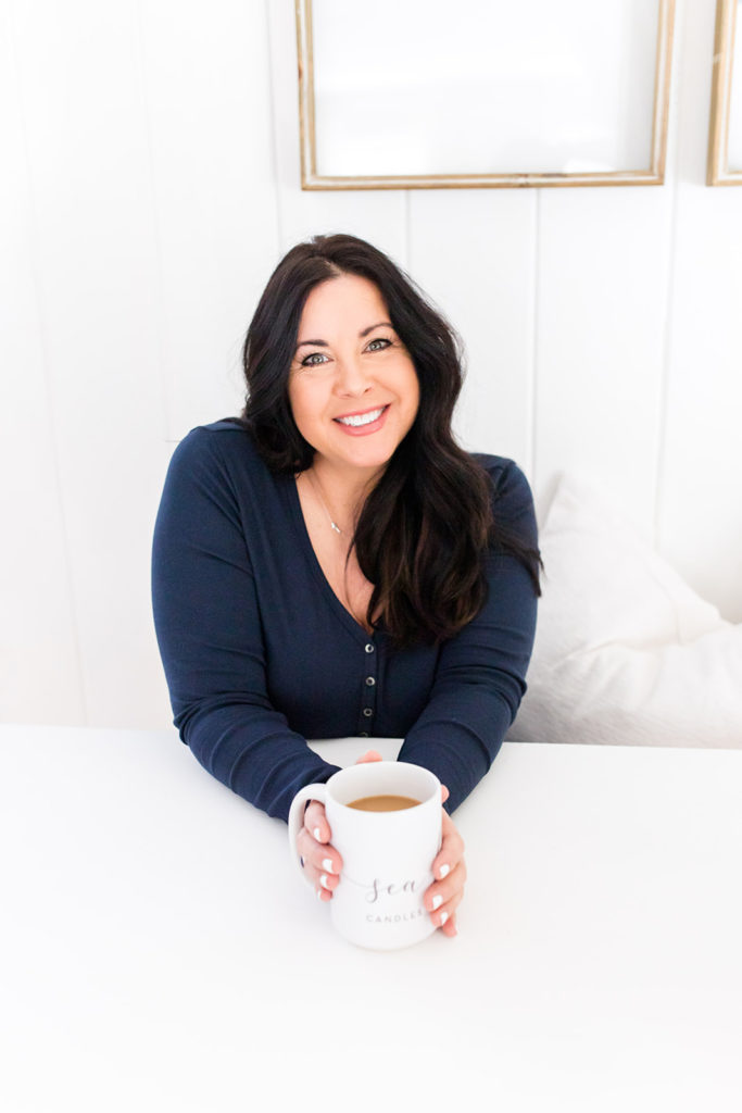 female entrepreneur with coffee
