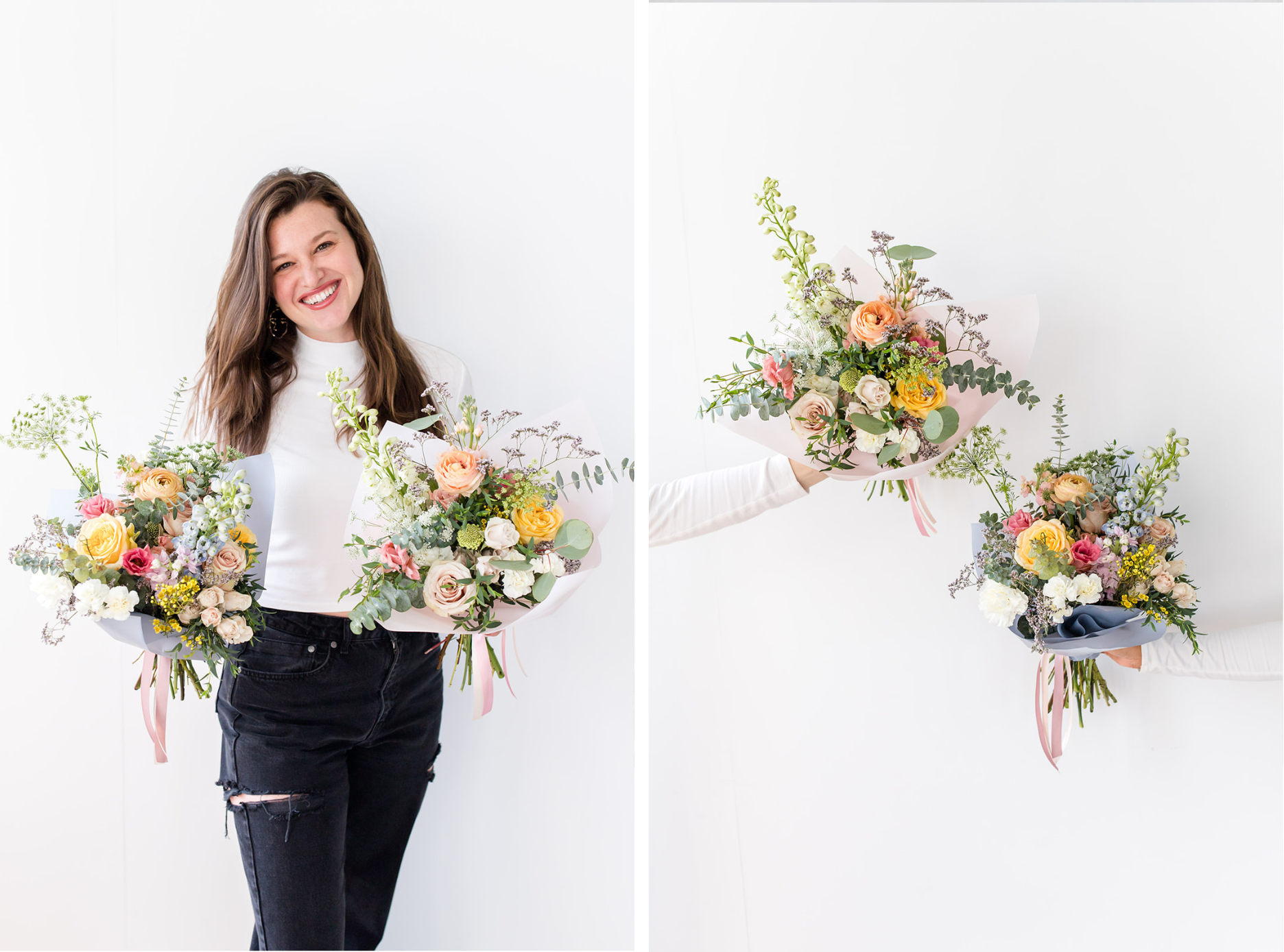 Maine Florist Brand and Product Shoot