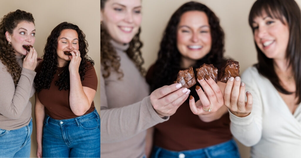 Playful photos for Savor, a Southern Maine dietitian collective.