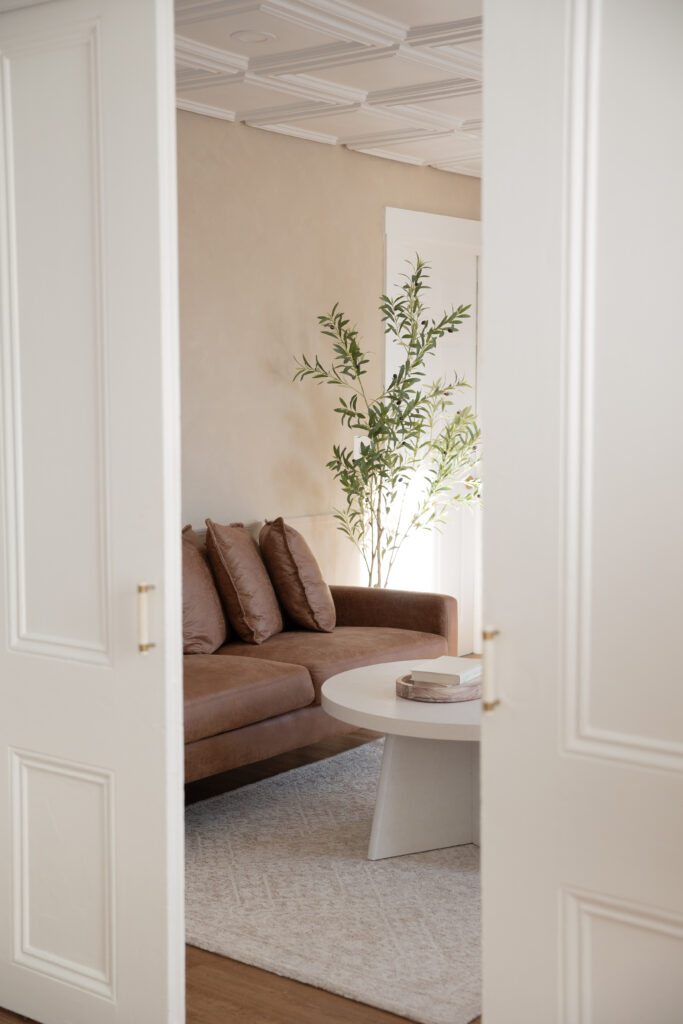 Living space setup at Evermore Place.